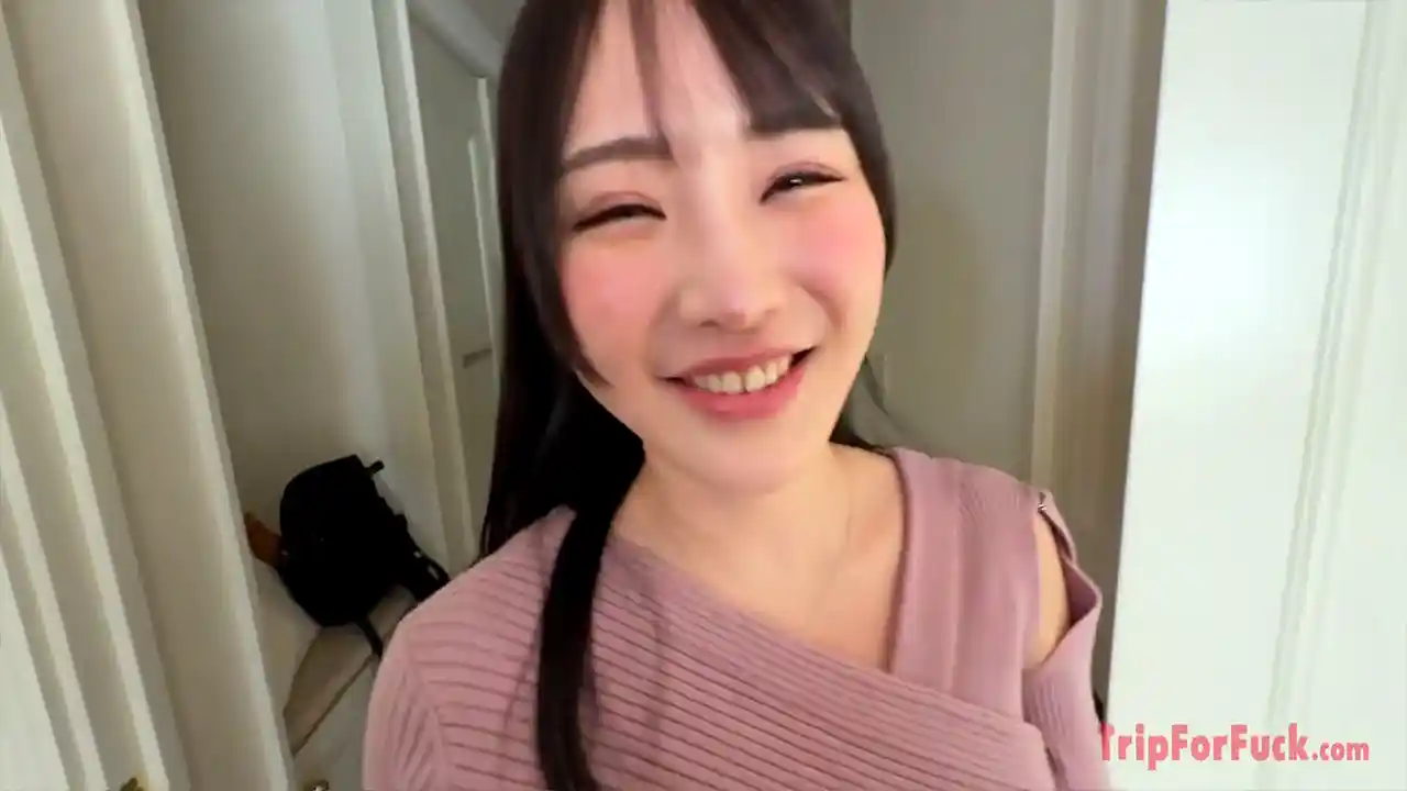 Give me more♡ Deep♡ Deep♡" A super greedy beauty, bouncing